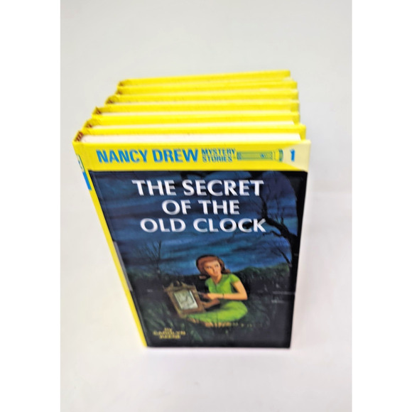 Lot 1-6 Nancy Drew Mystery Hardcover Books by Carolyn Keene Flashlight - Picture 2 of 4